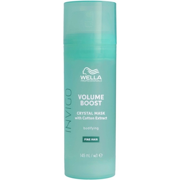 Wella Professionals Invigo Volume Boost Crystal Mask 145ml ryhmässä KAUNEUS JA TERVEYS / Hiukset &Stailaus / Hiustenhoito / Hiusnaamio @ TP E-commerce Nordic AB (D19786)