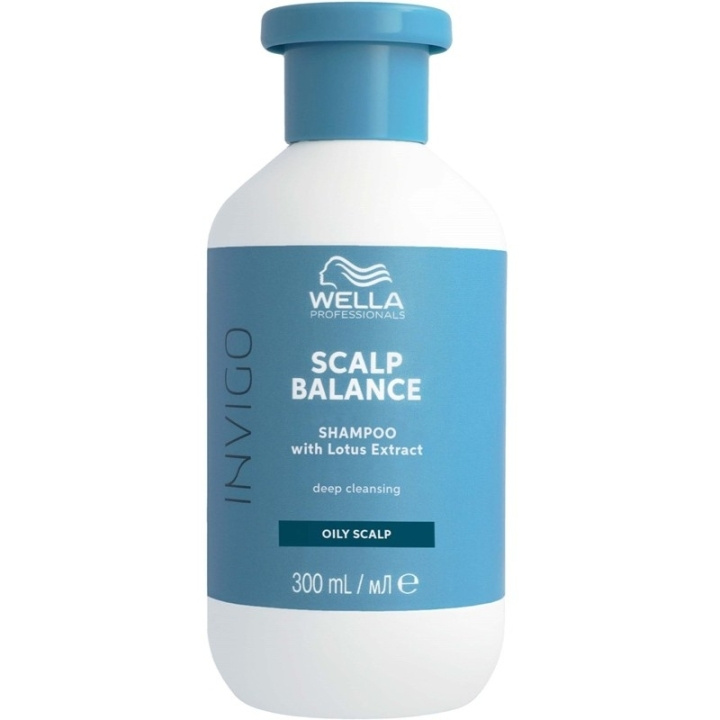 Wella Professionals Invigo Scalp Balance Oily Scalp Shampoo 300ml ryhmässä KAUNEUS JA TERVEYS / Hiukset &Stailaus / Hiustenhoito / Shampoo @ TP E-commerce Nordic AB (D19787)