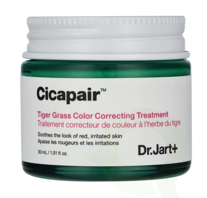 Dr. Jart + Cicapair Tiger Grass Color Correcting Treatment 30 ml ryhmässä KAUNEUS JA TERVEYS / Ihonhoito / Kasvot / Päivävoide @ TP E-commerce Nordic AB (D19847)