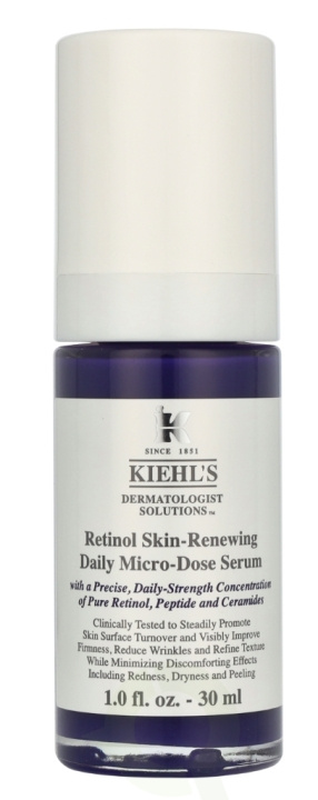 Kiehl\'s Retinol Skin-Renewing Daily Micro-Dose Serum 30 ml ryhmässä KAUNEUS JA TERVEYS / Ihonhoito / Kasvot / Seerumit iholle @ TP E-commerce Nordic AB (D19857)