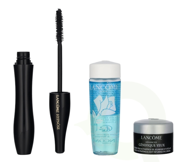 Lancome Hypnose Giftset 41.2 ml #01 Black Mascara 6,2ml/Eye Cream 5ml/Make-Up Remover 30ml ryhmässä KAUNEUS JA TERVEYS / Lahjapakkaukset / Naisten lahjapakkaukset @ TP E-commerce Nordic AB (D19860)