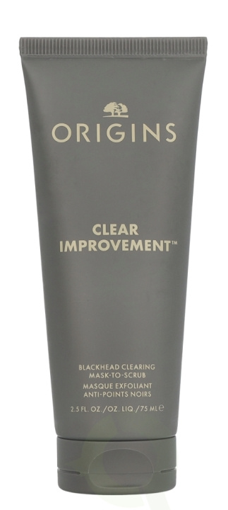 Origins Clear Improvement Anti-Blackhead Exfoliating Mask 75 ml ryhmässä KAUNEUS JA TERVEYS / Ihonhoito / Kasvot / Päivävoide @ TP E-commerce Nordic AB (D19869)