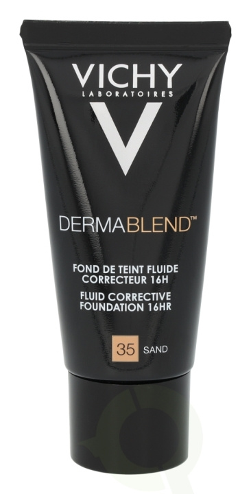 Vichy Dermablend Corrective Foundation 16Hr SPF35 30 ml #35 Sand - All skin types ryhmässä KAUNEUS JA TERVEYS / Meikit / Meikit Kasvot / Meikkivoide @ TP E-commerce Nordic AB (D19897)