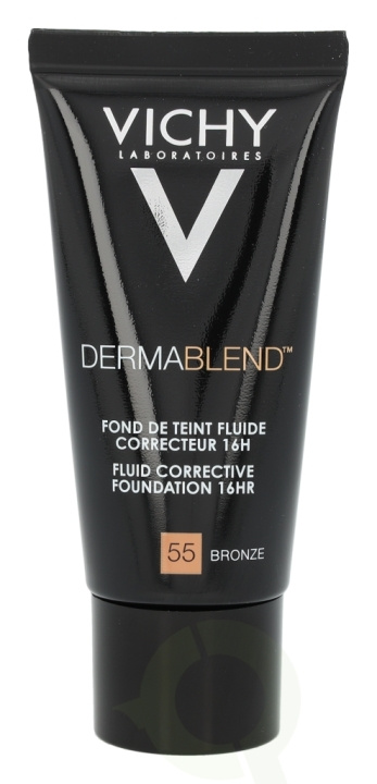 Vichy Dermablend Corrective Foundation 16Hr SPF35 30 ml #55 Bronze / All Skin Types ryhmässä KAUNEUS JA TERVEYS / Meikit / Meikit Kasvot / Meikkivoide @ TP E-commerce Nordic AB (D19899)