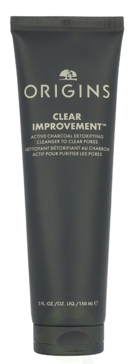 Origins Clear Improvement Zero Oil Active Charcoal Cleanser 150 ml ryhmässä KAUNEUS JA TERVEYS / Ihonhoito / Kasvot / Päivävoide @ TP E-commerce Nordic AB (D19907)