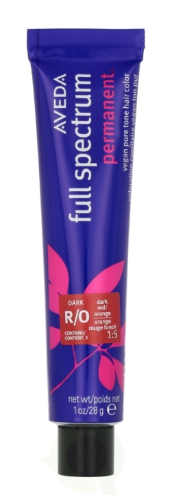 Aveda Full Spectrum Permanent Vegan Pure Tone Hair Color 28 g Dark Red Orange ryhmässä KAUNEUS JA TERVEYS / Hiukset &Stailaus / Hiustenhoito / Hiusväri / Hiusväri & Väripommi @ TP E-commerce Nordic AB (D19955)