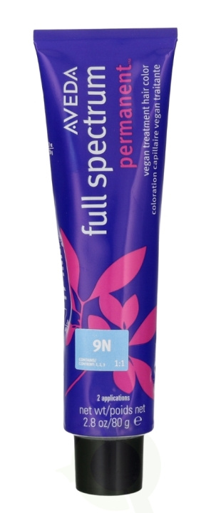 Aveda Full Spectrum Permanent Vegan Pure Tone Hair Color 80 g 9N ryhmässä KAUNEUS JA TERVEYS / Hiukset &Stailaus / Hiustenhoito / Hiusväri / Hiusväri & Väripommi @ TP E-commerce Nordic AB (D19968)