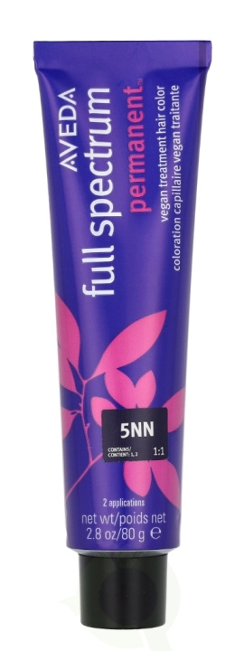 Aveda Full Spectrum Permanent Vegan Pure Tone Hair Color 80 g 5NN ryhmässä KAUNEUS JA TERVEYS / Hiukset &Stailaus / Hiustenhoito / Hiusväri / Hiusväri & Väripommi @ TP E-commerce Nordic AB (D19971)