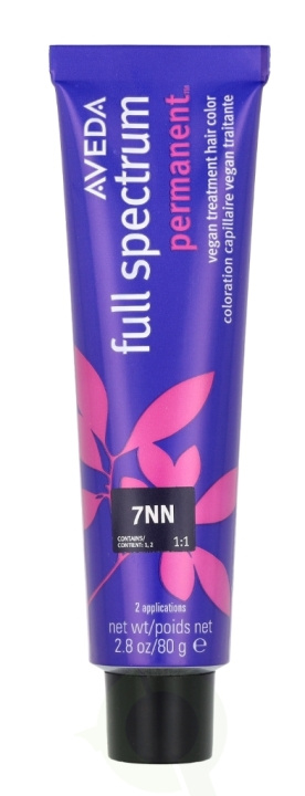 Aveda Full Spectrum Permanent Vegan Pure Tone Hair Color 80 g 7NN ryhmässä KAUNEUS JA TERVEYS / Hiukset &Stailaus / Hiustenhoito / Hiusväri / Hiusväri & Väripommi @ TP E-commerce Nordic AB (D19973)