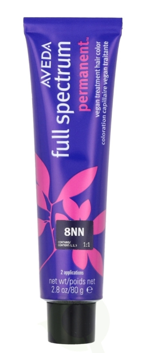 Aveda Full Spectrum Permanent Vegan Pure Tone Hair Color 80 g 8NN ryhmässä KAUNEUS JA TERVEYS / Hiukset &Stailaus / Hiustenhoito / Hiusväri / Hiusväri & Väripommi @ TP E-commerce Nordic AB (D19974)