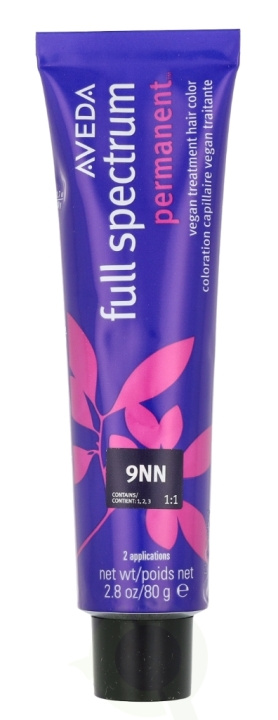 Aveda Full Spectrum Permanent Vegan Pure Tone Hair Color 80 g 9NN ryhmässä KAUNEUS JA TERVEYS / Hiukset &Stailaus / Hiustenhoito / Hiusväri / Hiusväri & Väripommi @ TP E-commerce Nordic AB (D19975)