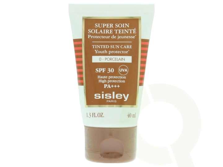Sisley Tinted Sun Care SPF30 40 ml #00 Porcelain ryhmässä KAUNEUS JA TERVEYS / Ihonhoito / Rusketus / Aurinkosuoja @ TP E-commerce Nordic AB (D20051)