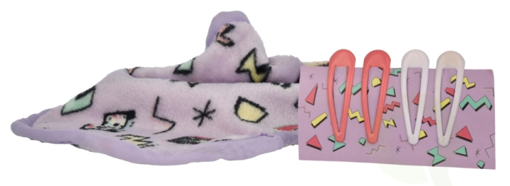 Makeup Eraser The Nineties Set 6 piece Eraser/4 Hair Clips/Pouch ryhmässä KAUNEUS JA TERVEYS / Meikit / Meikinpoisto @ TP E-commerce Nordic AB (D20071)