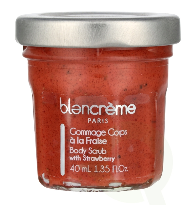 Blancreme Body Scrub 40 ml With Strawberry ryhmässä KAUNEUS JA TERVEYS / Ihonhoito / Kasvot / Kuorinta @ TP E-commerce Nordic AB (D20078)