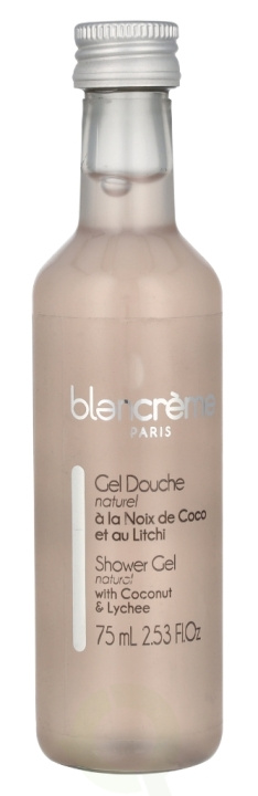 Blancreme Natural Shower Gel 75 ml Coconut & Lychee ryhmässä KAUNEUS JA TERVEYS / Ihonhoito / Kehon hoito / Kylpy- ja suihkugeelit @ TP E-commerce Nordic AB (D20089)
