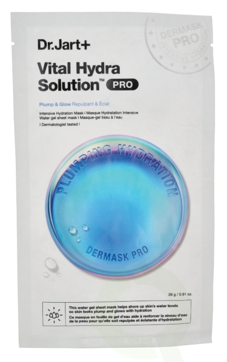 Dr. Jart + Dermask Pro Vital Hydra Solution 26 g ryhmässä KAUNEUS JA TERVEYS / Ihonhoito / Kasvot / Naamiot @ TP E-commerce Nordic AB (D20110)