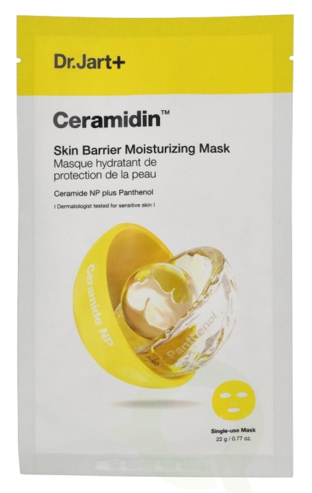 Dr. Jart + Ceramidin Skin Barrier Moisturizing Mask 22 g ryhmässä KAUNEUS JA TERVEYS / Ihonhoito / Kasvot / Naamiot @ TP E-commerce Nordic AB (D20122)