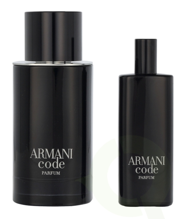 Armani Code Le Parfum Giftset 90 ml Edp Spray 75ml/Edp Spray 15ml-XMAS 23 ryhmässä KAUNEUS JA TERVEYS / Tuoksut & Parfyymit / Parfyymit / Miesten Tuoksut @ TP E-commerce Nordic AB (D20128)