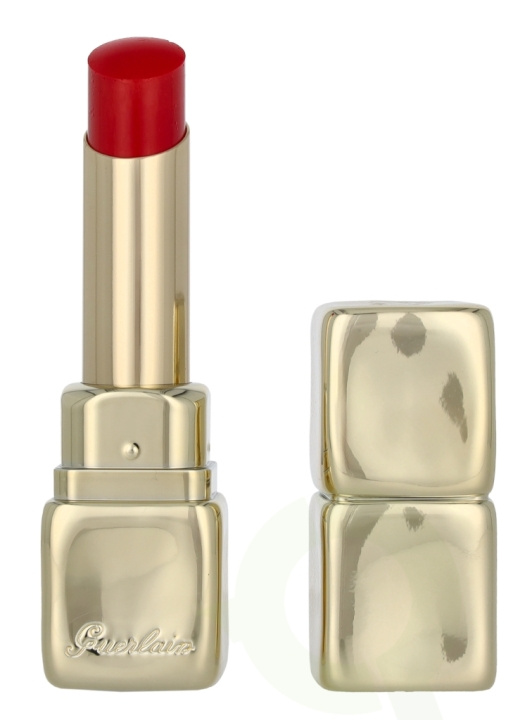 Guerlain Kiss Kiss Shine Bloom Lip Colour 3.2 g #709 Petal Red ryhmässä KAUNEUS JA TERVEYS / Meikit / Huulet / Huulipuna @ TP E-commerce Nordic AB (D20166)