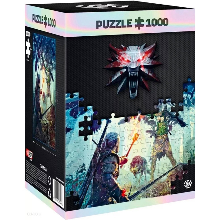 Good Loot The Witcher : Leshen palapelit 1000 ryhmässä URHEILU, VAPAA-AIKA JA HARRASTUS / Harrastus / Palapeli @ TP E-commerce Nordic AB (D20252)