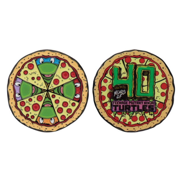 Fanatik Teenage Mutant Ninja Turtles Limited Edition 40th Anniversary keräilykolikko ryhmässä URHEILU, VAPAA-AIKA JA HARRASTUS / Hauskat tavarat / Keräilyesineet @ TP E-commerce Nordic AB (D20300)
