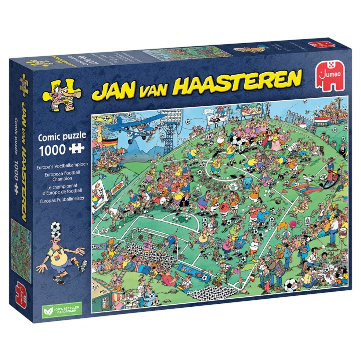 Jan van Haasteren EM-jalkapallo (1000 kpl) ryhmässä URHEILU, VAPAA-AIKA JA HARRASTUS / Harrastus / Palapeli @ TP E-commerce Nordic AB (D20310)