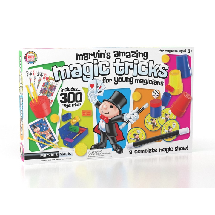 Marvin\'s Magic Marvins Magic - Simply Magic - Marvins Magic 300 temppua - (MME0130) ryhmässä LELUT, TUOTTEET LAPSILLE JA VAUVOILLE / Leikkikalut, Askartelu &Pelit / Lelusarja @ TP E-commerce Nordic AB (D20331)