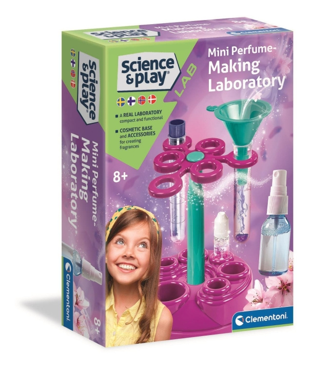 Clementoni Mini Lab - Hajuvedet (pohjoismainen) (78840) ryhmässä LELUT, TUOTTEET LAPSILLE JA VAUVOILLE / Leikkikalut, Askartelu &Pelit / Lelusarja @ TP E-commerce Nordic AB (D20332)