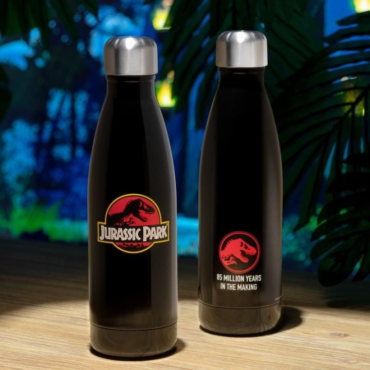 Jurassic Park metalli vesipullo ryhmässä URHEILU, VAPAA-AIKA JA HARRASTUS / Hauskat tavarat / Keräilyesineet @ TP E-commerce Nordic AB (D20337)
