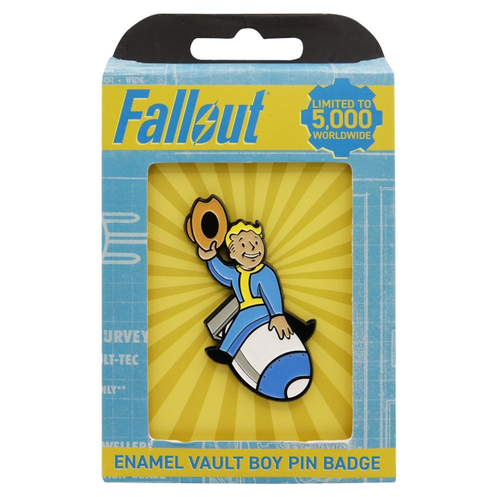 Fanatik Fallout Limited Edition Vault Boy Pin Badge -pinssi ryhmässä URHEILU, VAPAA-AIKA JA HARRASTUS / Hauskat tavarat / Keräilyesineet @ TP E-commerce Nordic AB (D20366)