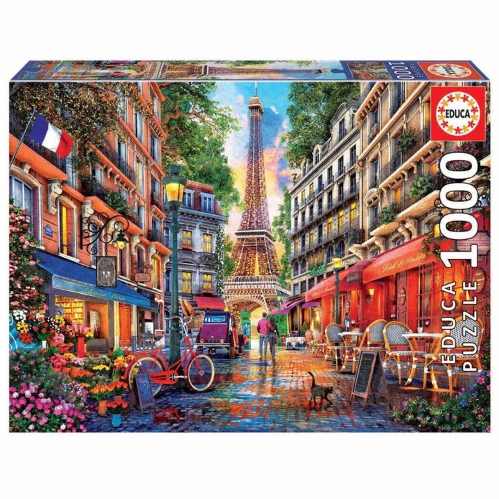 Educa Palapeli - 1000 Pariisin - Dominic Davision (80-19019) ryhmässä URHEILU, VAPAA-AIKA JA HARRASTUS / Harrastus / Palapeli @ TP E-commerce Nordic AB (D20376)