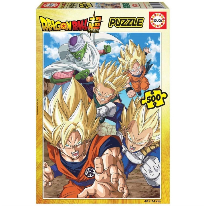 Educa Palapeli - 500 palaa - Dragon Ball Super (80-18216) ryhmässä LELUT, TUOTTEET LAPSILLE JA VAUVOILLE / Leikkikalut, Askartelu &Pelit / Lasten palapeli @ TP E-commerce Nordic AB (D20377)