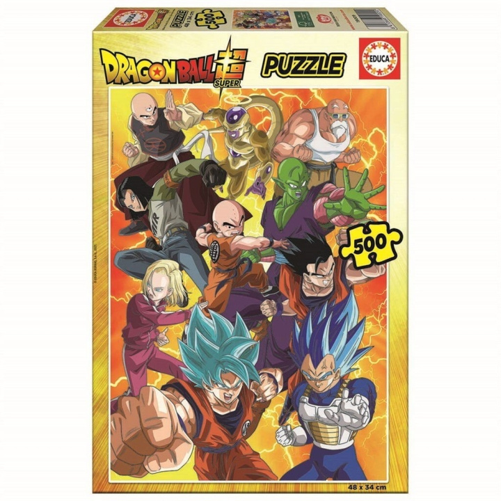 Educa Palapeli - 500 palaa - Dragon Ball Super (80-19009) ryhmässä LELUT, TUOTTEET LAPSILLE JA VAUVOILLE / Leikkikalut, Askartelu &Pelit / Lasten palapeli @ TP E-commerce Nordic AB (D20384)