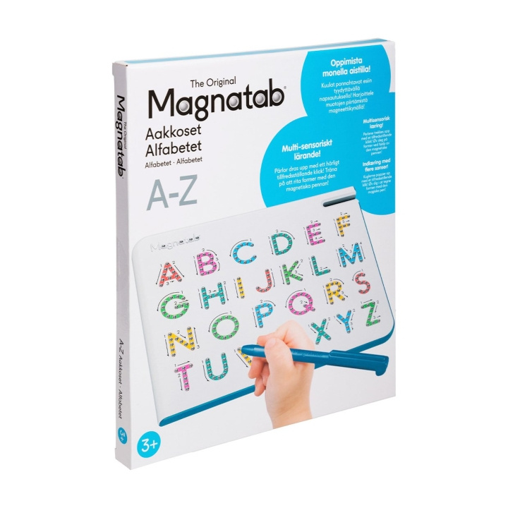 Magnatab Aakkoset A-Z (33006552) ryhmässä LELUT, TUOTTEET LAPSILLE JA VAUVOILLE / Leikkikalut, Askartelu &Pelit / Käsityöt @ TP E-commerce Nordic AB (D20389)