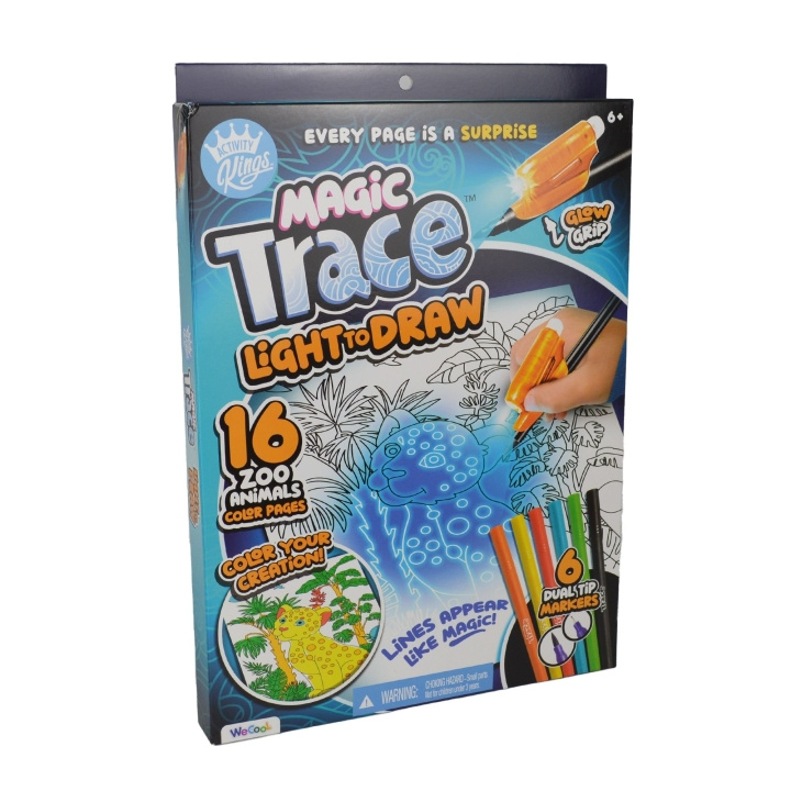 Magic Trace - Starter Pack - Vie minut eläintarhaan (40280) ryhmässä LELUT, TUOTTEET LAPSILLE JA VAUVOILLE / Leikkikalut, Askartelu &Pelit / Käsityöt @ TP E-commerce Nordic AB (D20392)