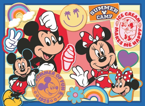 Ravensburger Mikki ja Minni matkalla - 200p (12004136) ryhmässä LELUT, TUOTTEET LAPSILLE JA VAUVOILLE / Leikkikalut, Askartelu &Pelit / Lasten palapeli @ TP E-commerce Nordic AB (D20408)