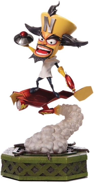 First4Figures - Crash Bandicoot (Dr. Neo Cortex) RESIN patsas / figuuri /Figuuri ryhmässä URHEILU, VAPAA-AIKA JA HARRASTUS / Hauskat tavarat / Keräilyesineet @ TP E-commerce Nordic AB (D20409)