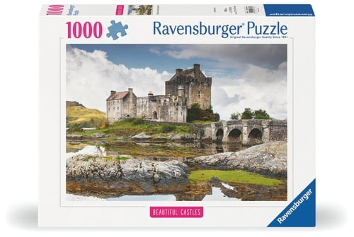 Ravensburger Kauniit linnat Skotlannissa - 1000p (12001337) ryhmässä URHEILU, VAPAA-AIKA JA HARRASTUS / Harrastus / Palapeli @ TP E-commerce Nordic AB (D20421)