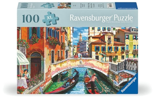 Ravensburger Venetsia 100p Ad - (12001365) ryhmässä LELUT, TUOTTEET LAPSILLE JA VAUVOILLE / Leikkikalut, Askartelu &Pelit / Lasten palapeli @ TP E-commerce Nordic AB (D20423)