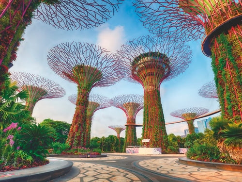 Ravensburger Garden By The Bay At Singapore - 1500p (12001396) ryhmässä LELUT, TUOTTEET LAPSILLE JA VAUVOILLE / Leikkikalut, Askartelu &Pelit / Lasten palapeli @ TP E-commerce Nordic AB (D20430)