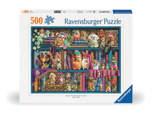 Ravensburger Arvokkaat posliinipennut - 500p (12001466) ryhmässä URHEILU, VAPAA-AIKA JA HARRASTUS / Harrastus / Palapeli @ TP E-commerce Nordic AB (D20436)