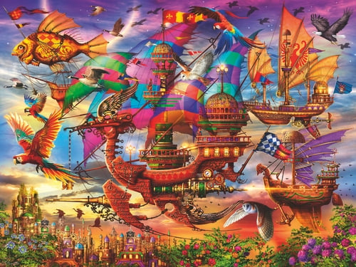 Ravensburger Lento - 1500p (12001487) ryhmässä URHEILU, VAPAA-AIKA JA HARRASTUS / Harrastus / Palapeli @ TP E-commerce Nordic AB (D20439)