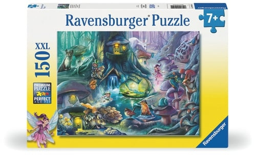 Ravensburger Taikametsä - 150p (12004051) ryhmässä URHEILU, VAPAA-AIKA JA HARRASTUS / Harrastus / Palapeli @ TP E-commerce Nordic AB (D20449)