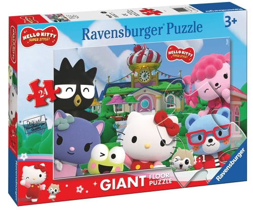 Ravensburger Hello Kitty Giant Floor Puzzle 24p - (12004076) ryhmässä LELUT, TUOTTEET LAPSILLE JA VAUVOILLE / Leikkikalut, Askartelu &Pelit / Lasten palapeli @ TP E-commerce Nordic AB (D20451)