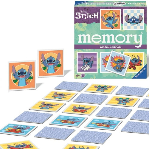 Ravensburger Disney Stitch Challenge -muisti 64 korttia - (10624697) ryhmässä LELUT, TUOTTEET LAPSILLE JA VAUVOILLE / Peli / Lautapelit @ TP E-commerce Nordic AB (D20471)