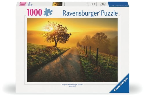 Ravensburger Maisema aamuauringossa - 1000 p (12001445) ryhmässä URHEILU, VAPAA-AIKA JA HARRASTUS / Harrastus / Palapeli @ TP E-commerce Nordic AB (D20473)