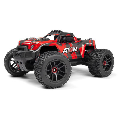 Maverick RC Atom AT1 1/18 4WD sähköinen kuorma-auto - punainen ryhmässä LELUT, TUOTTEET LAPSILLE JA VAUVOILLE / Radio-ohjattava / Autoradat / Autot @ TP E-commerce Nordic AB (D20509)
