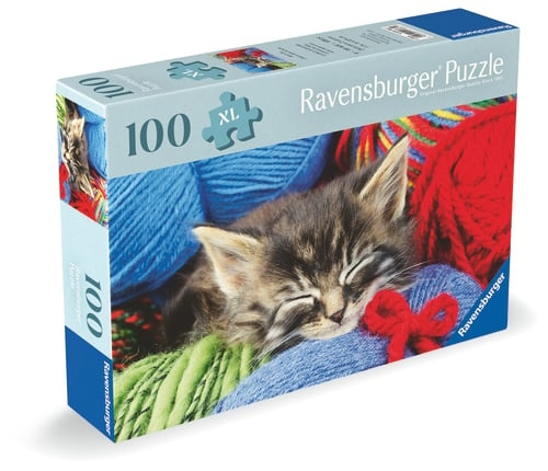 Ravensburger Villakissa - (12001363) ryhmässä URHEILU, VAPAA-AIKA JA HARRASTUS / Harrastus / Palapeli @ TP E-commerce Nordic AB (D20510)