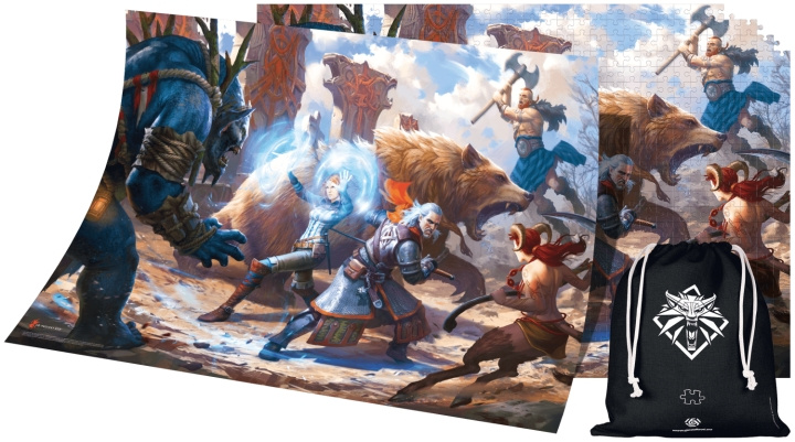 Good Loot The Witcher Puxxle Geralt & Triss ryhmässä LELUT, TUOTTEET LAPSILLE JA VAUVOILLE / Leikkikalut, Askartelu &Pelit / Lasten palapeli @ TP E-commerce Nordic AB (D20518)