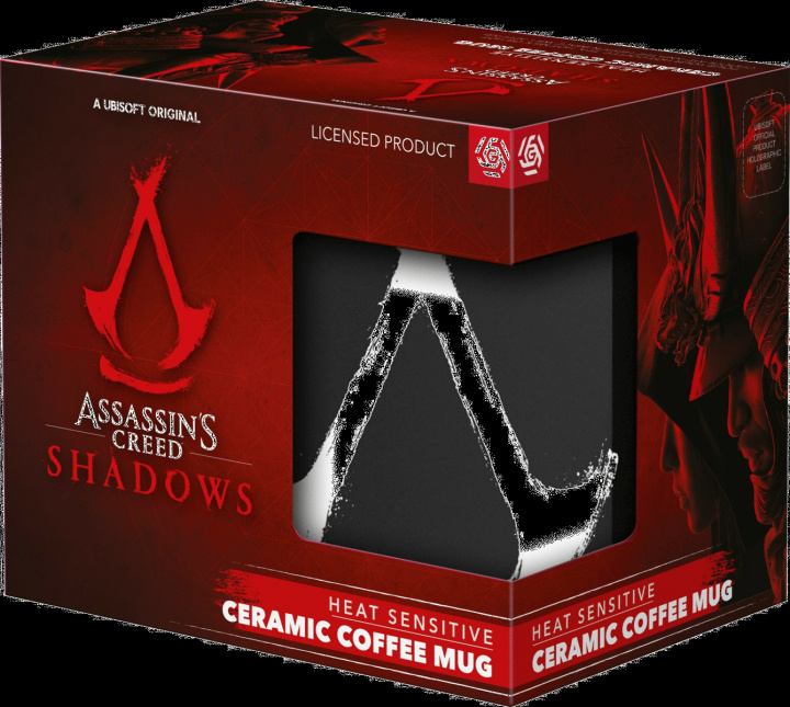 Good Loot Lämpöaktiivinen muki Assassin\'s Creed Shadows Naoe & Yasuke ryhmässä URHEILU, VAPAA-AIKA JA HARRASTUS / Hauskat tavarat / Mukit @ TP E-commerce Nordic AB (D20525)
